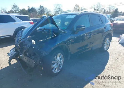 2015 Mazda Cx-5 Grand Touring из США, поврежденный, VIN JM3KE4DY1F0519219